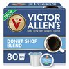 Victor Allen Decaf Donut Shop Coffee Single Serve Cup, PK80 FG014604RV